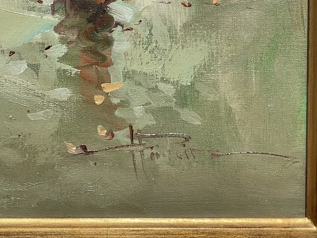 Tommaso PRINCIPE - Scène de rue avec Élégantes -photo-4