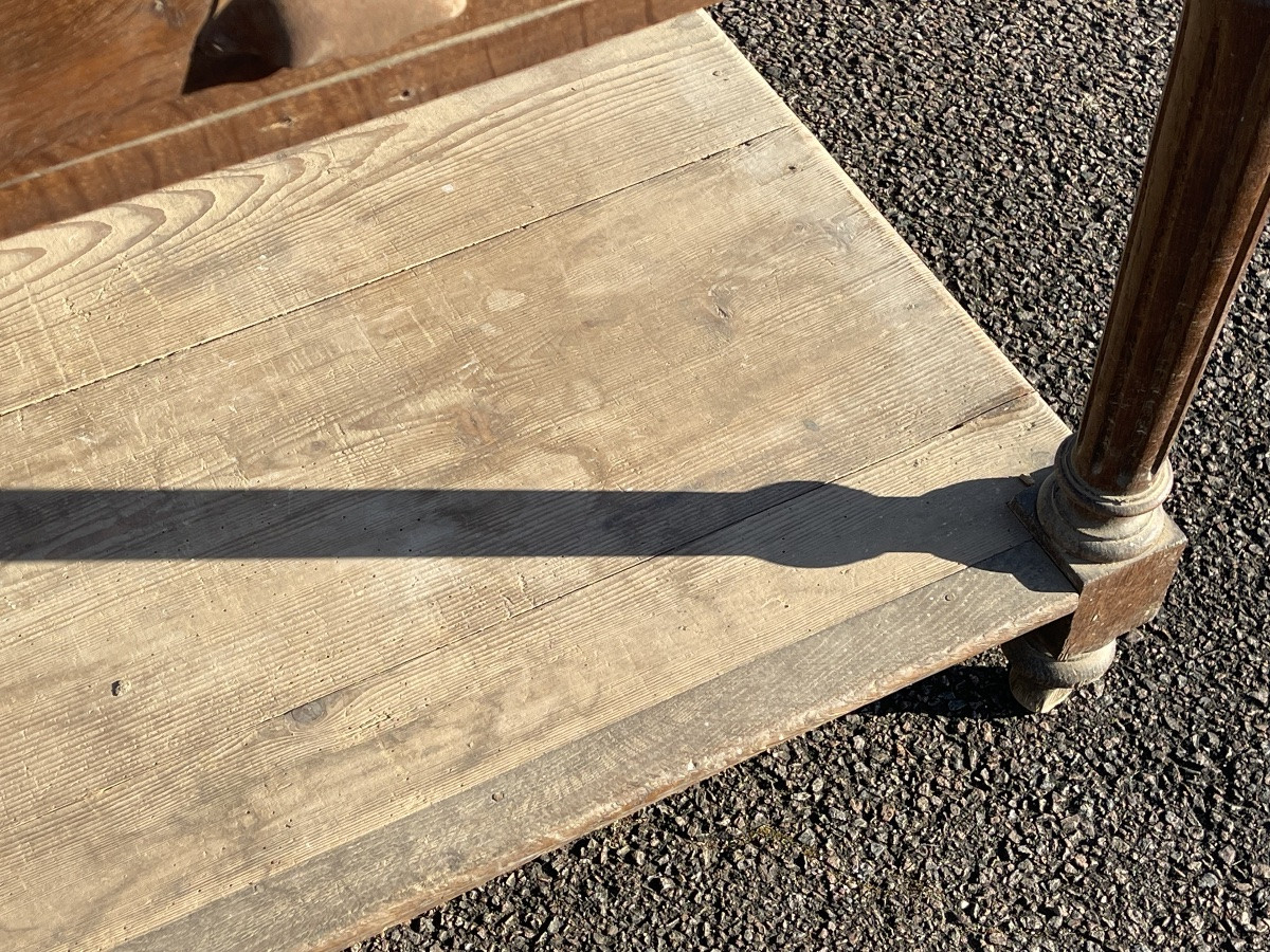 Table de Drapier / Table de Soyeux / Comptoir de Magasin / Banque de Magasin-photo-7