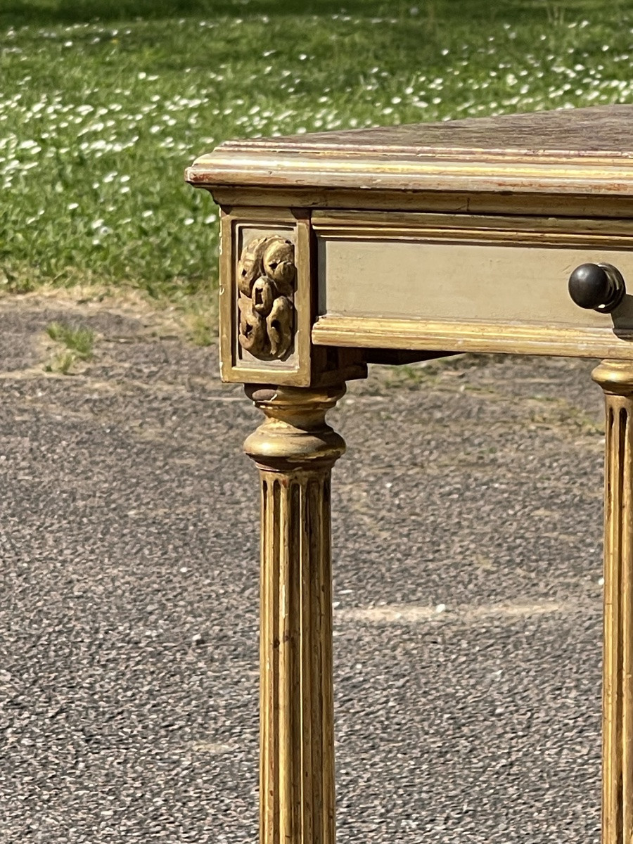 Louis XVI Style Night Table / Side Table-photo-3