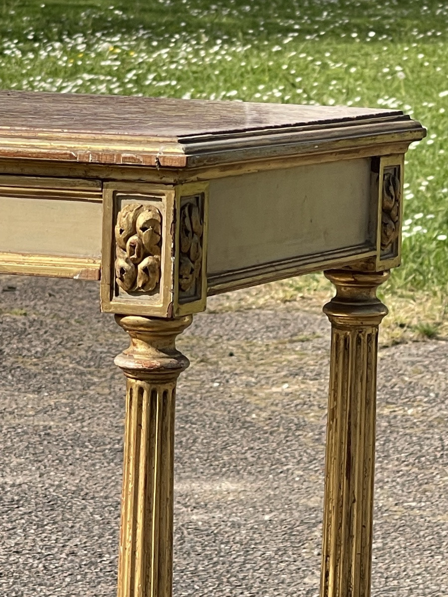 Louis XVI Style Night Table / Side Table-photo-4