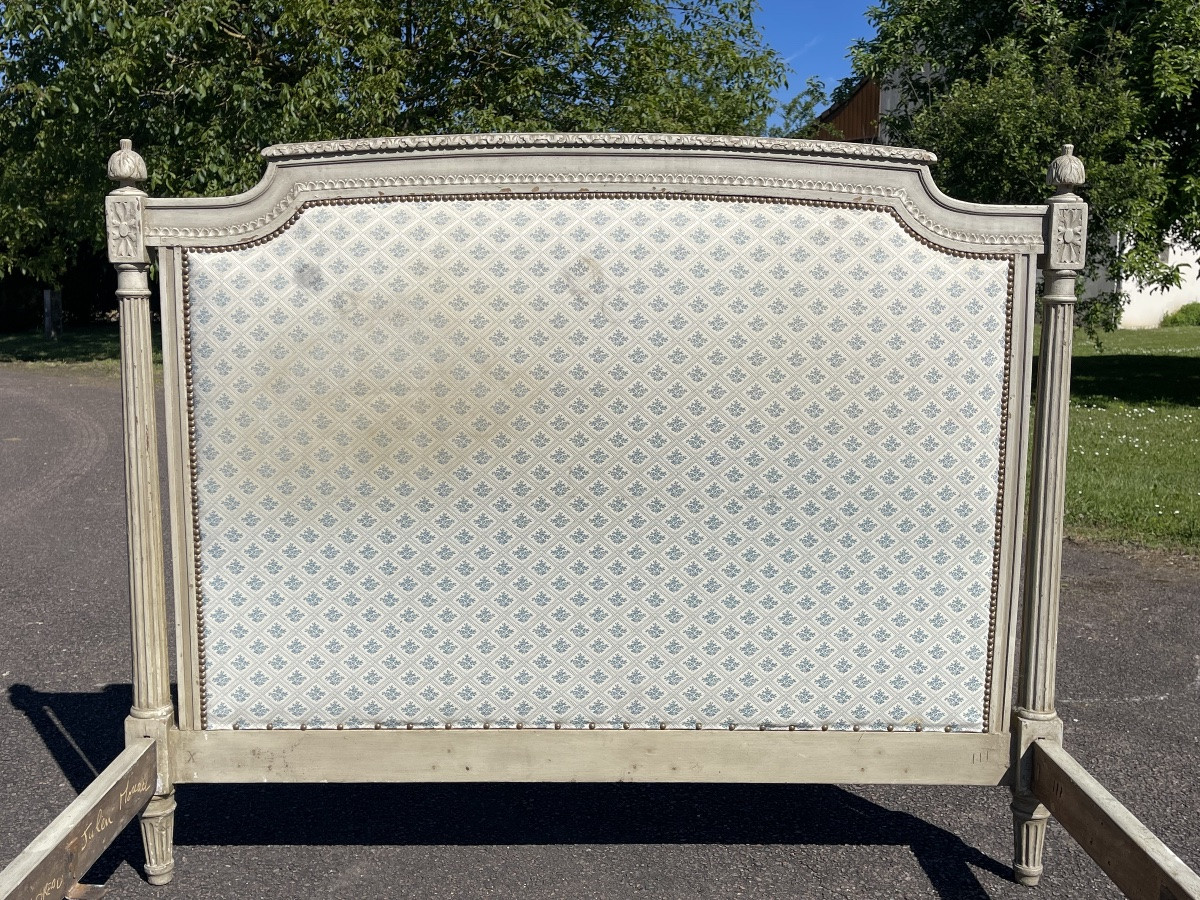 Louis XVI Style Lacquered Bed-photo-4