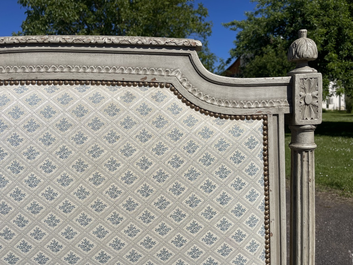 Louis XVI Style Lacquered Bed-photo-2