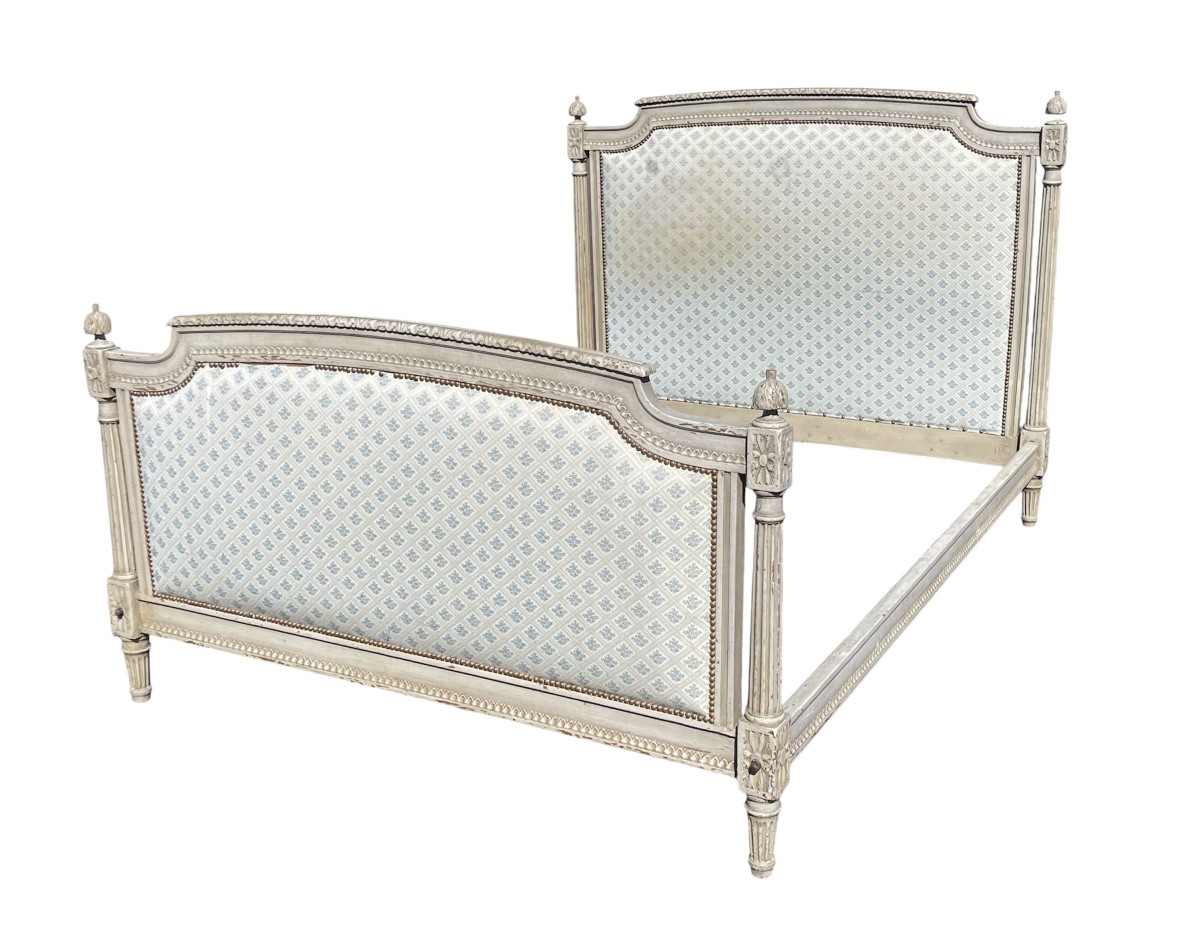 Louis XVI Style Lacquered Bed