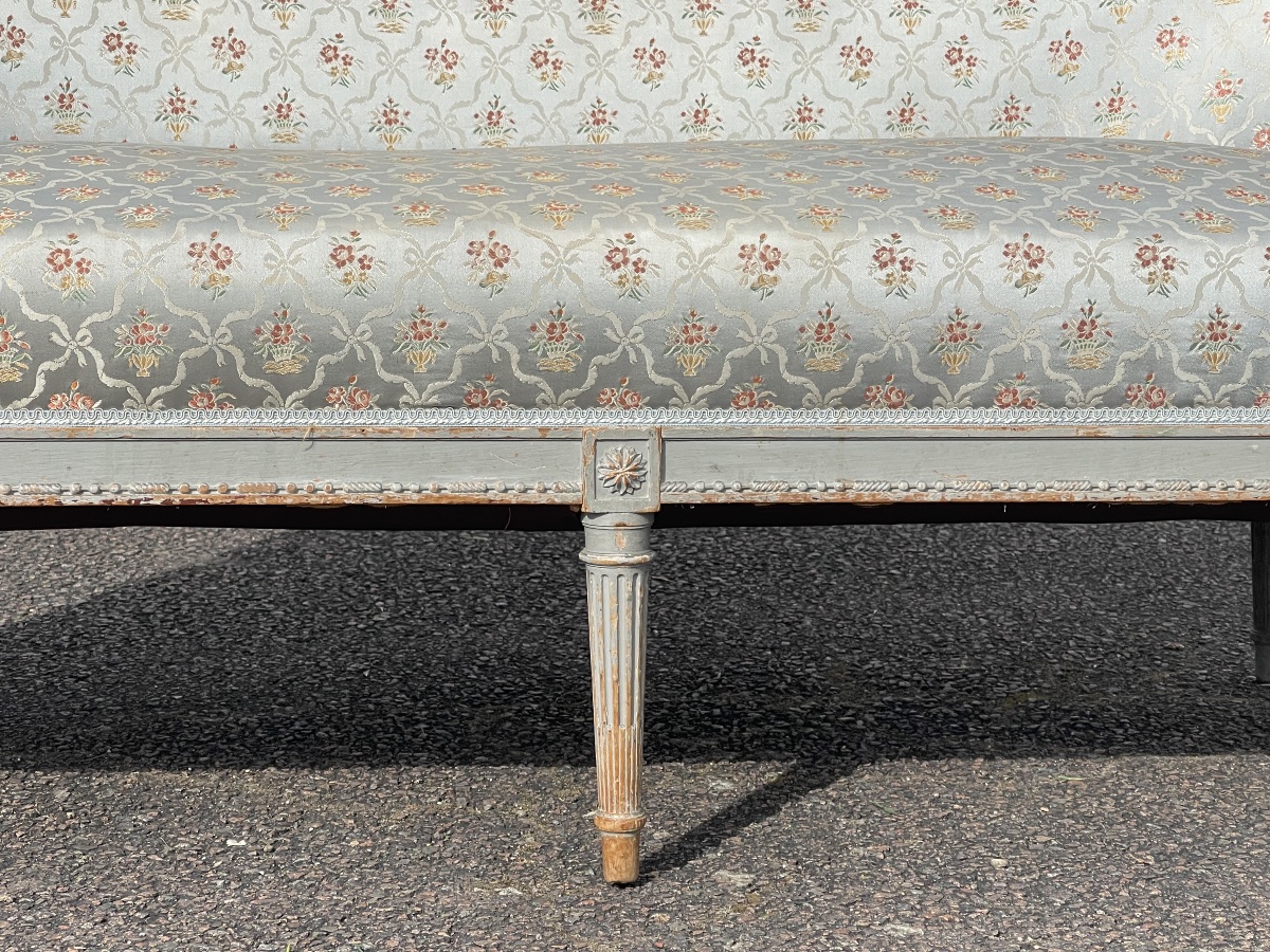 Banquette / Canapé de Style Louis XVI-photo-3