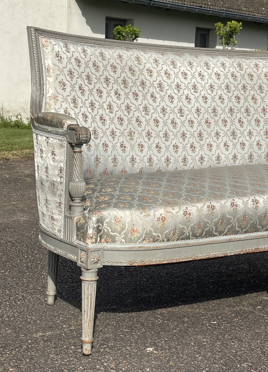 Banquette / Canapé de Style Louis XVI-photo-1