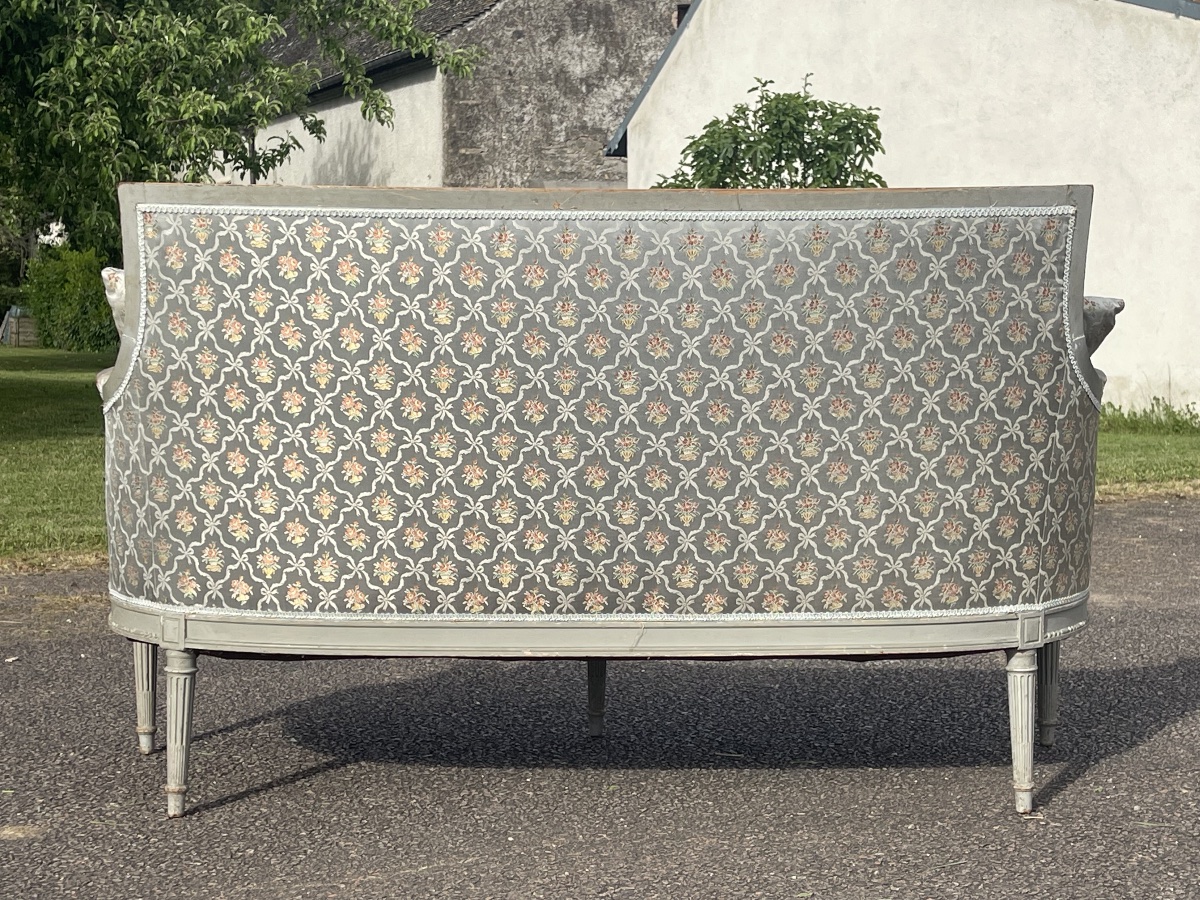 Banquette / Canapé de Style Louis XVI-photo-7