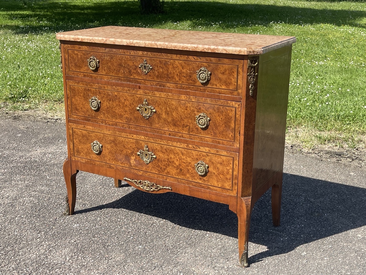 Commode Style Transition Louis XV / Louis XVI-photo-2