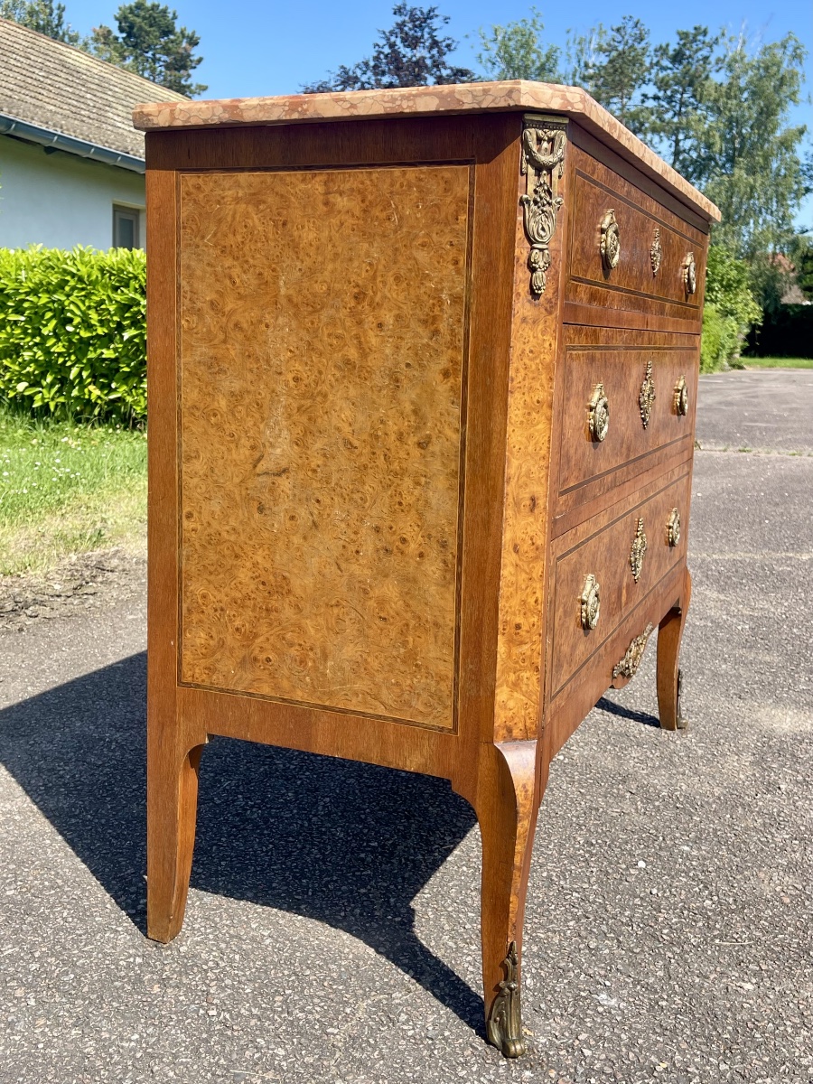 Commode Style Transition Louis XV / Louis XVI-photo-5