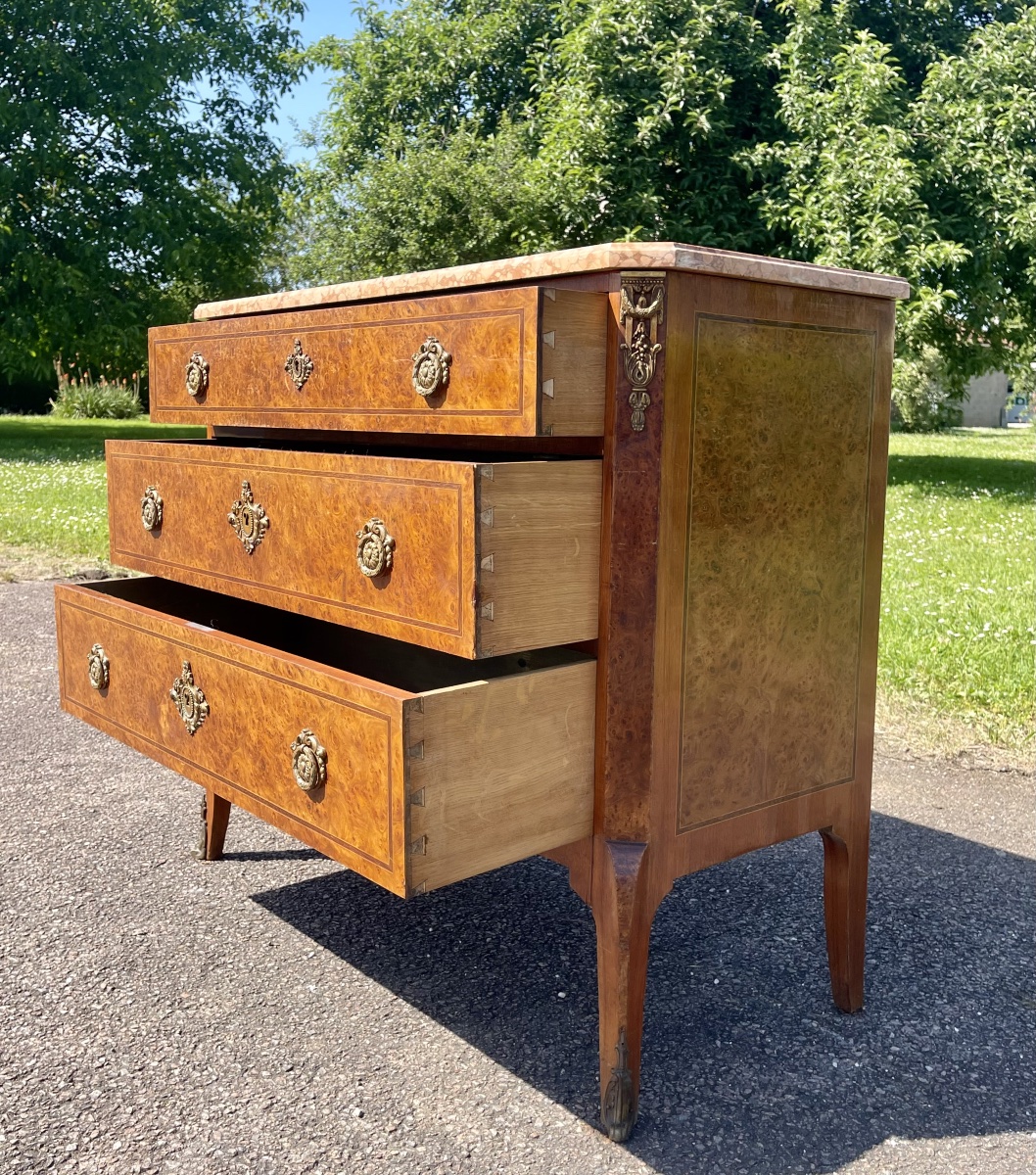 Commode Style Transition Louis XV / Louis XVI-photo-8