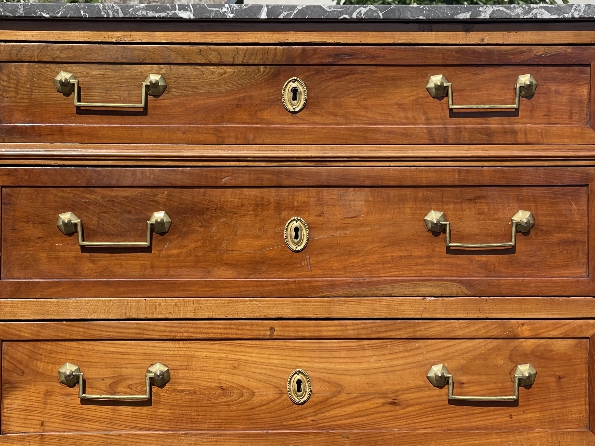18th Century - Louis XVI Period Chest Of Drawers-photo-3