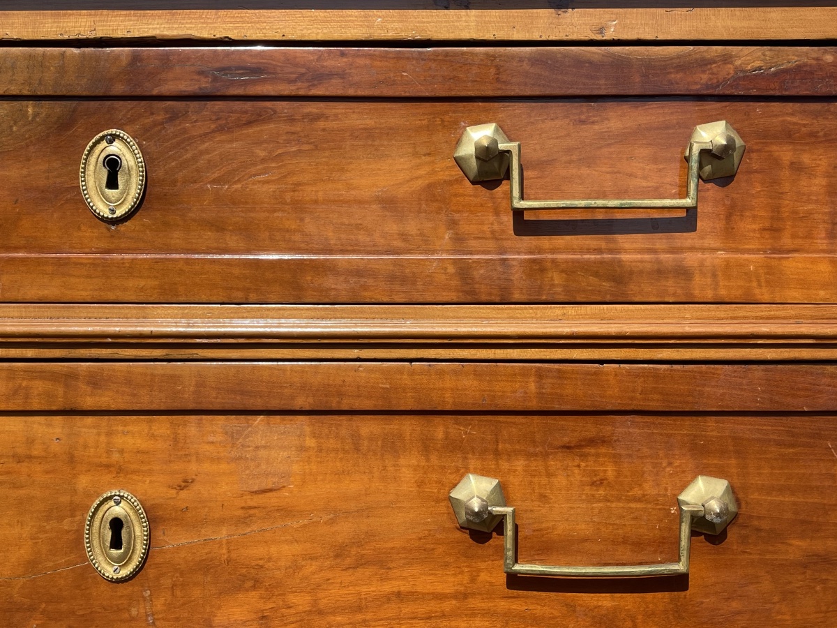 18th Century - Louis XVI Period Chest Of Drawers-photo-4