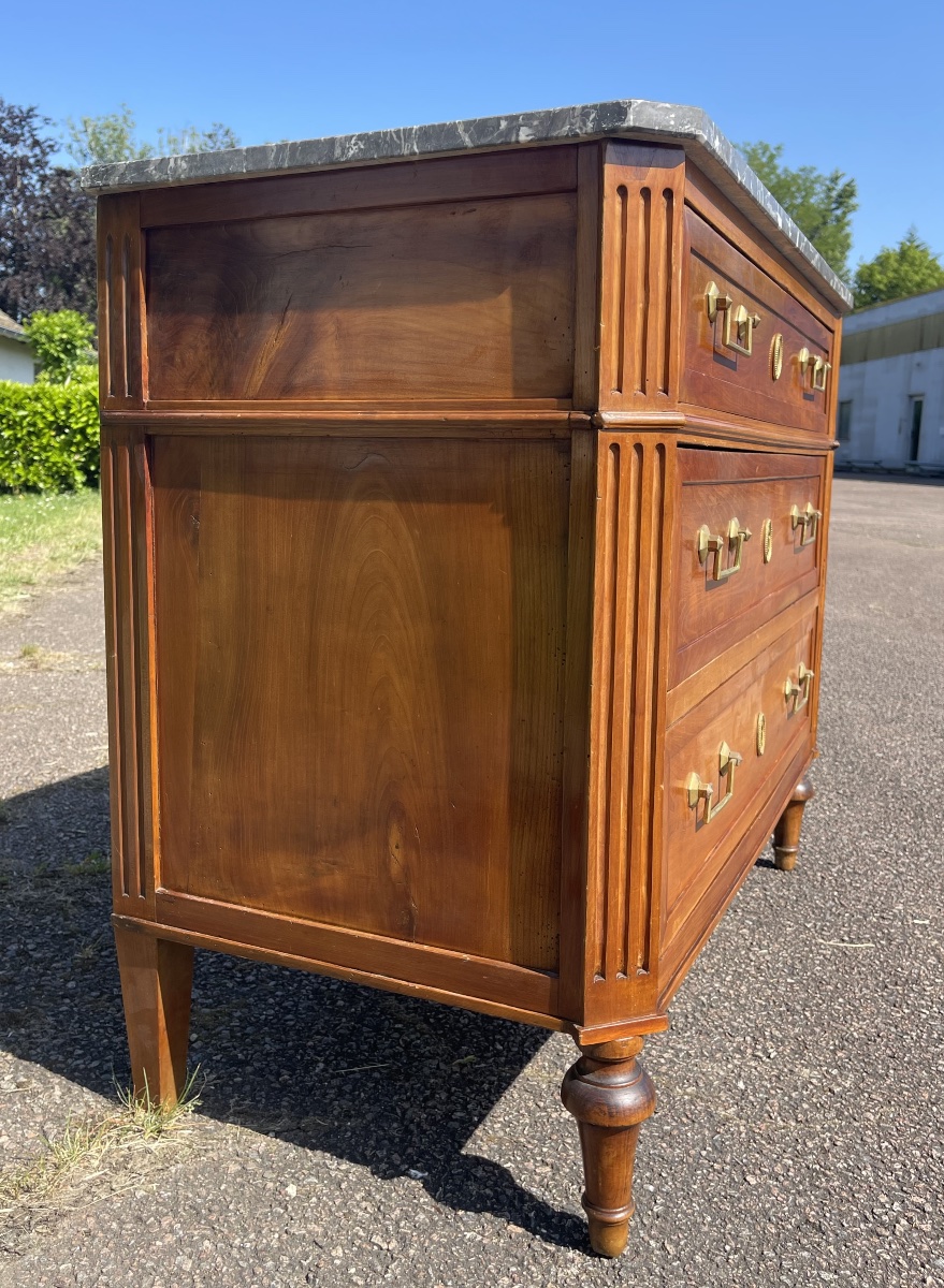 18th Century - Louis XVI Period Chest Of Drawers-photo-2
