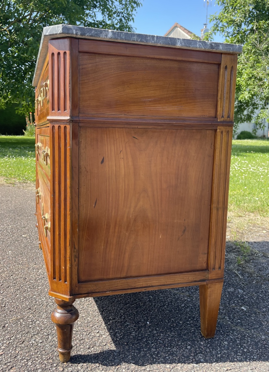 18th Century - Louis XVI Period Chest Of Drawers-photo-5