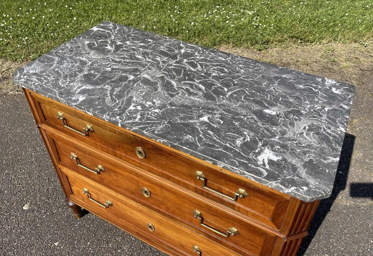 18th Century - Louis XVI Period Chest Of Drawers-photo-6