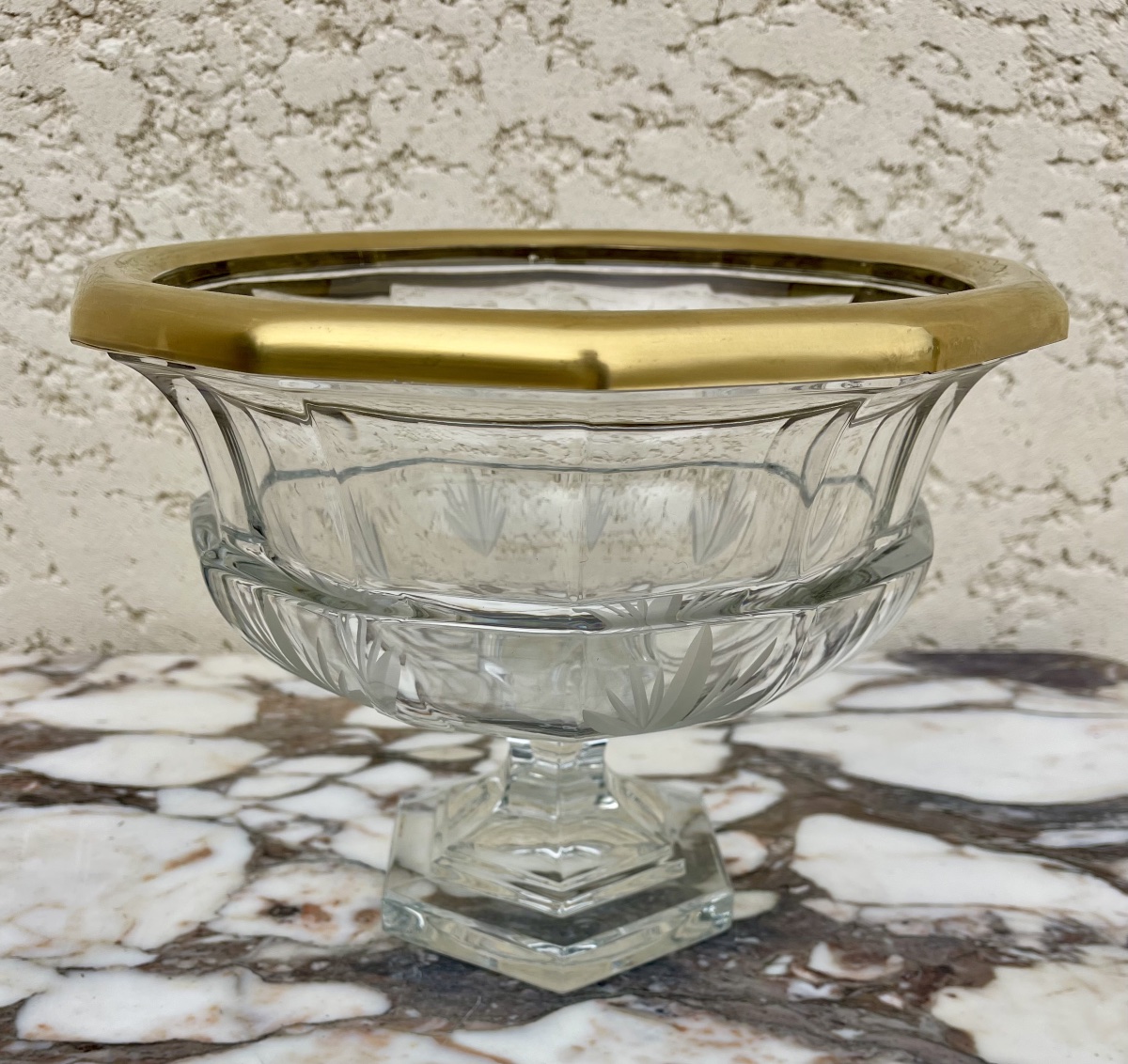 Cristallerie De Lorraine - Crystal Fruit Bowl-photo-2
