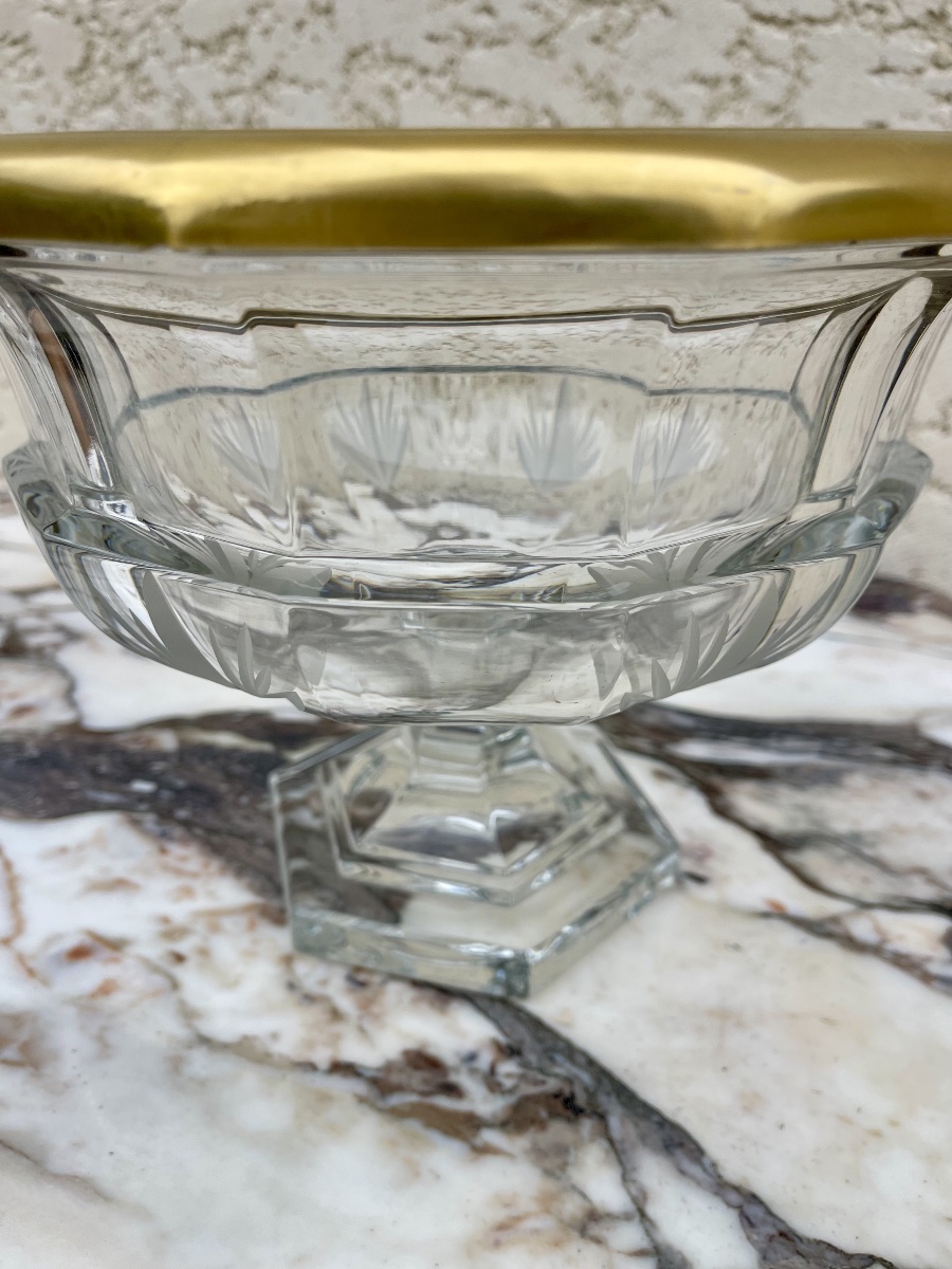 Cristallerie De Lorraine - Crystal Fruit Bowl-photo-4