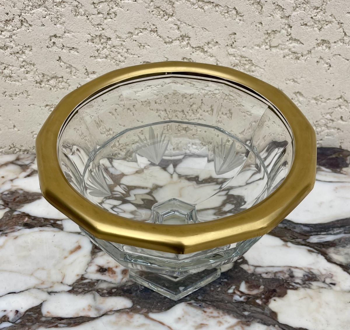 Cristallerie De Lorraine - Crystal Fruit Bowl-photo-2
