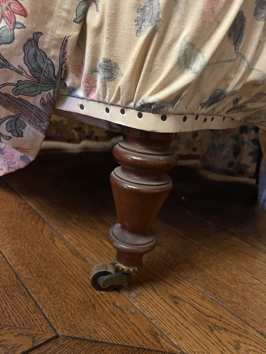 Pair Of Napoleon III Bergères / Armchairs-photo-2