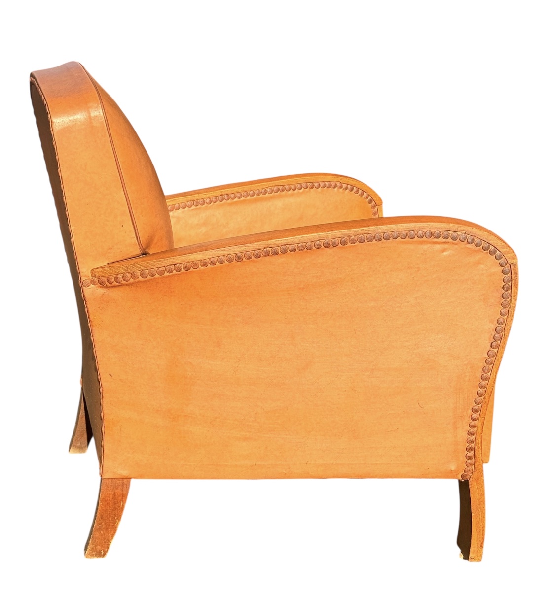 Club Armchair Art Deco Style-photo-3