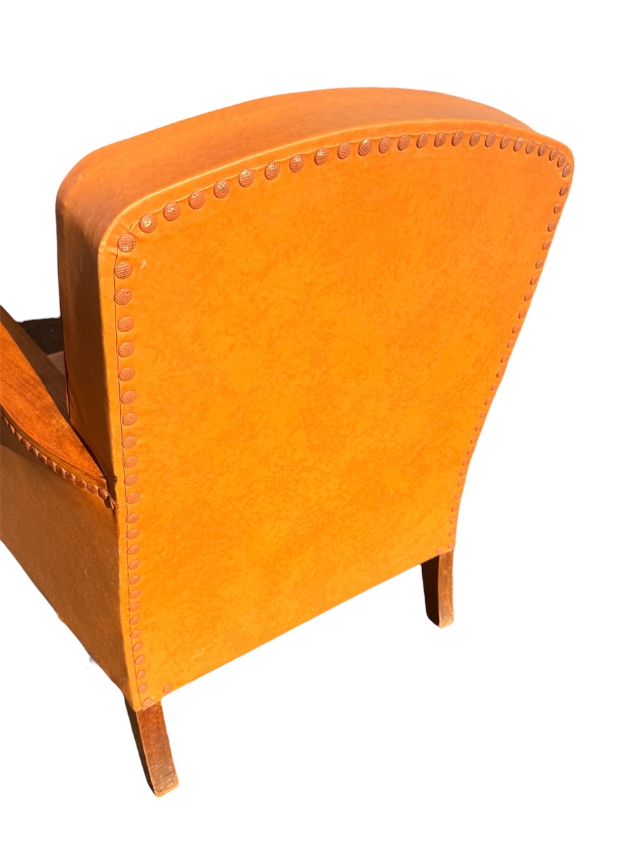 Club Armchair Art Deco Style-photo-1