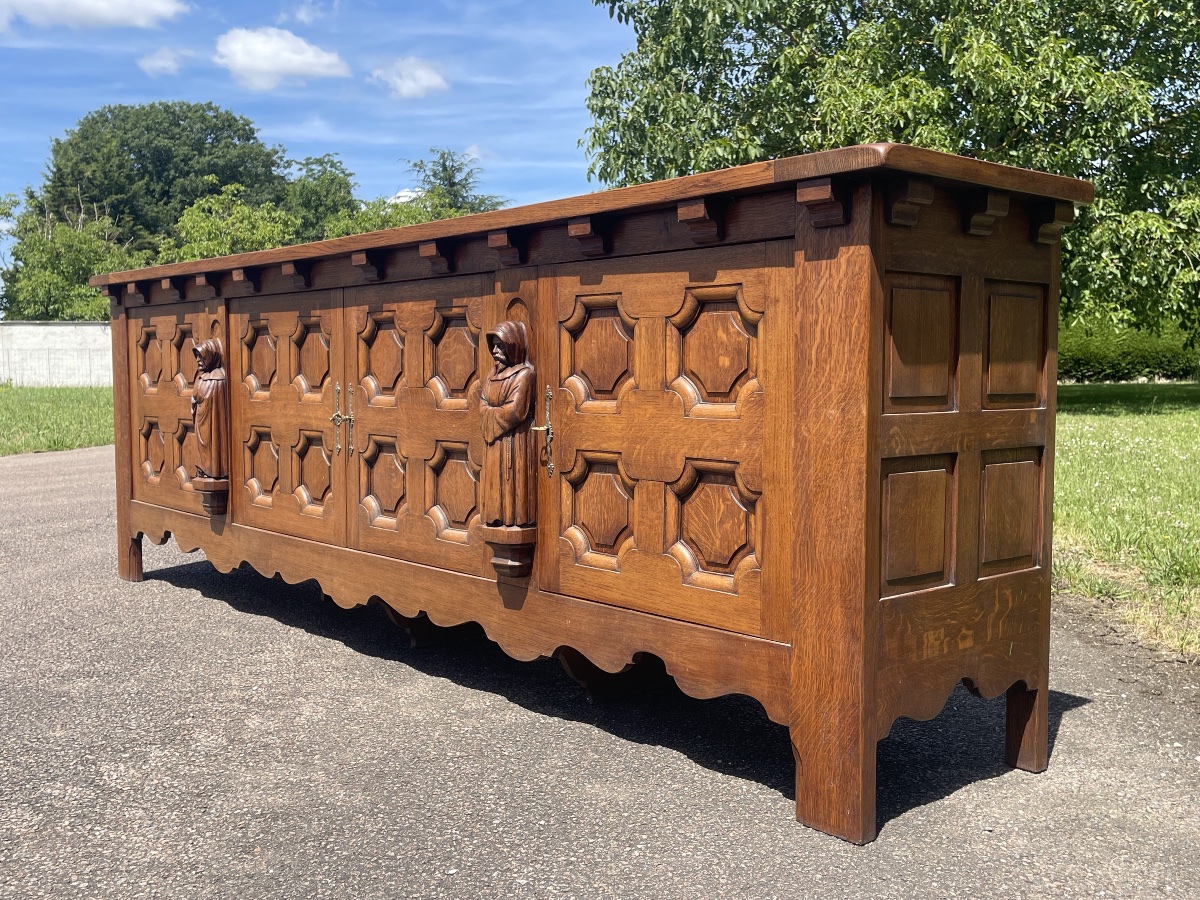 Buffet / Enfilade de Prêtre, L 3m-photo-5