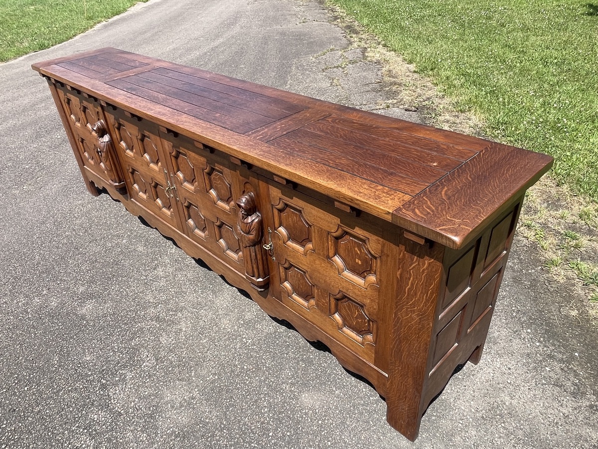 Buffet / Enfilade de Prêtre, L 3m-photo-7