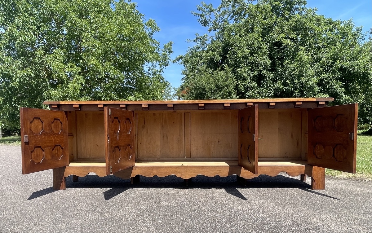 Buffet / Enfilade de Prêtre, L 3m-photo-8