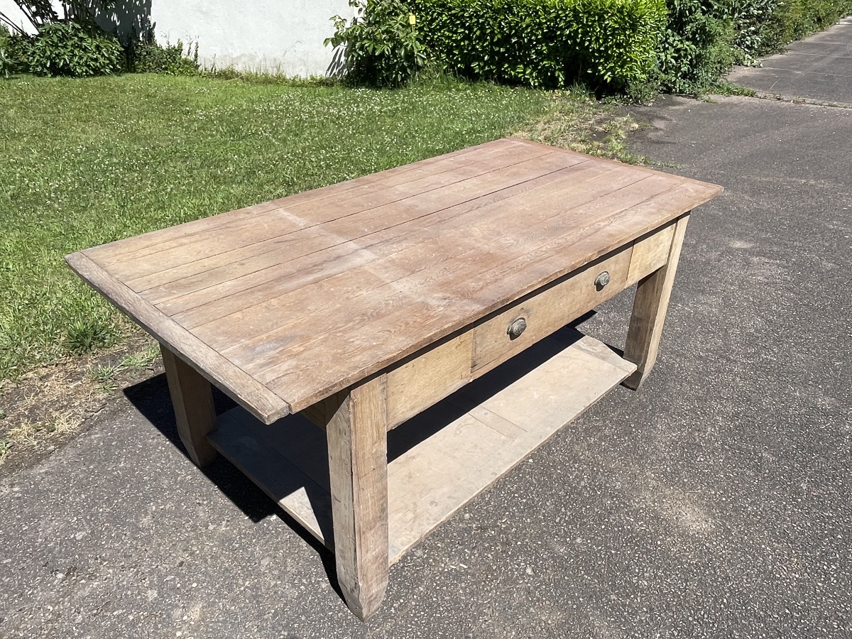 Dining Table - Farmhouse Table - Clothmaker's Table -photo-3