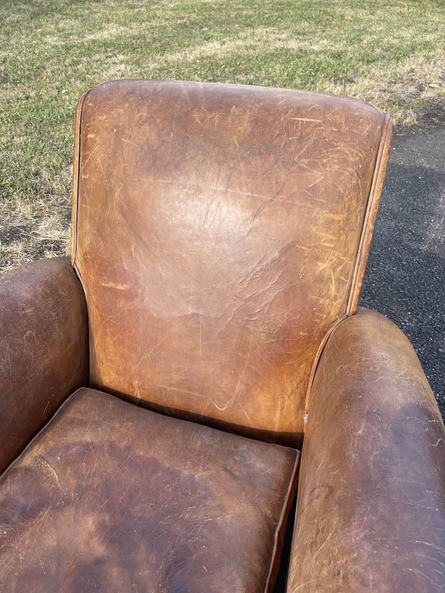 Pair Of Club Chairs -photo-1