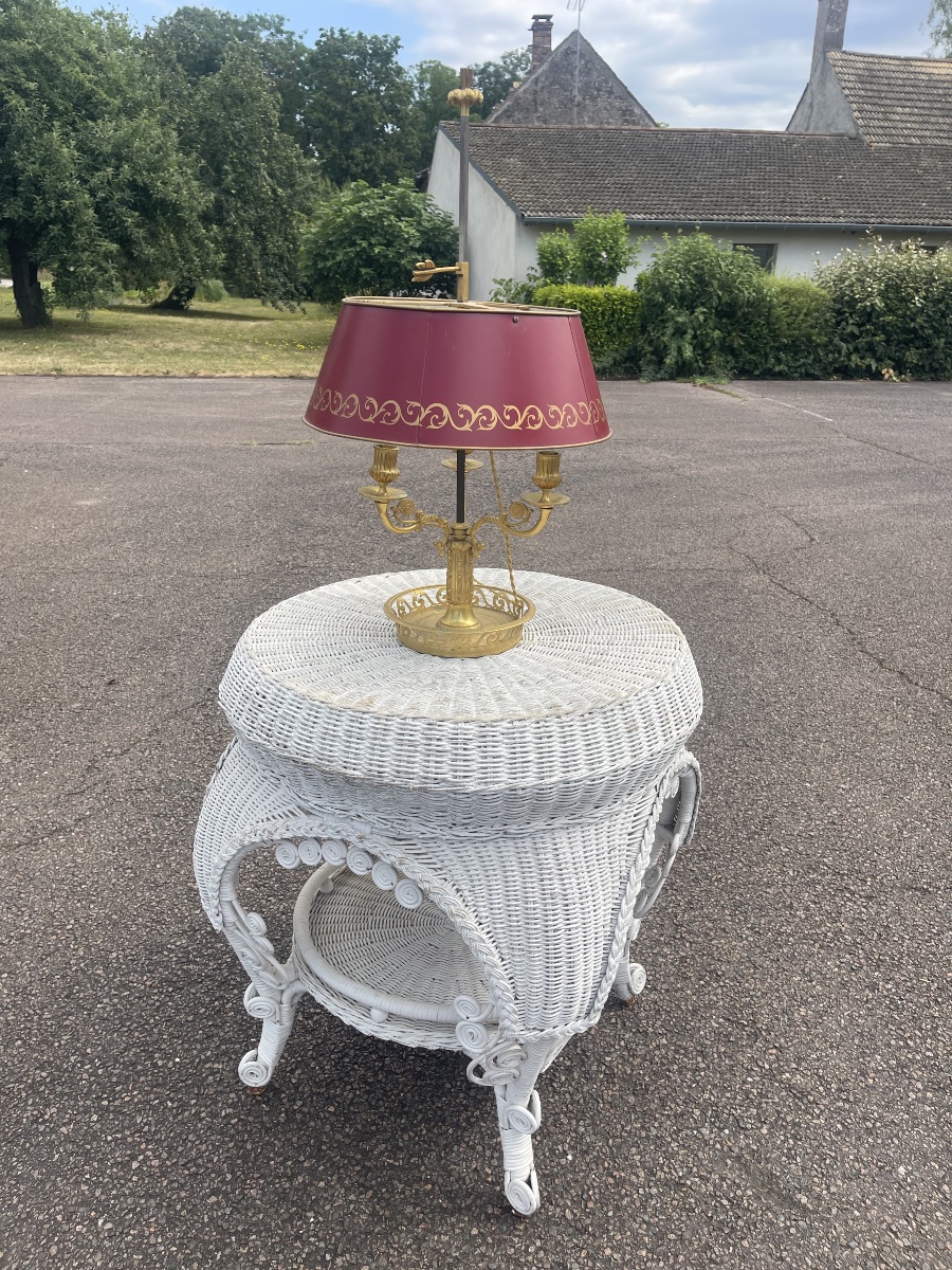 Gilded Bronze Hot Water Bottle Lamp-photo-2