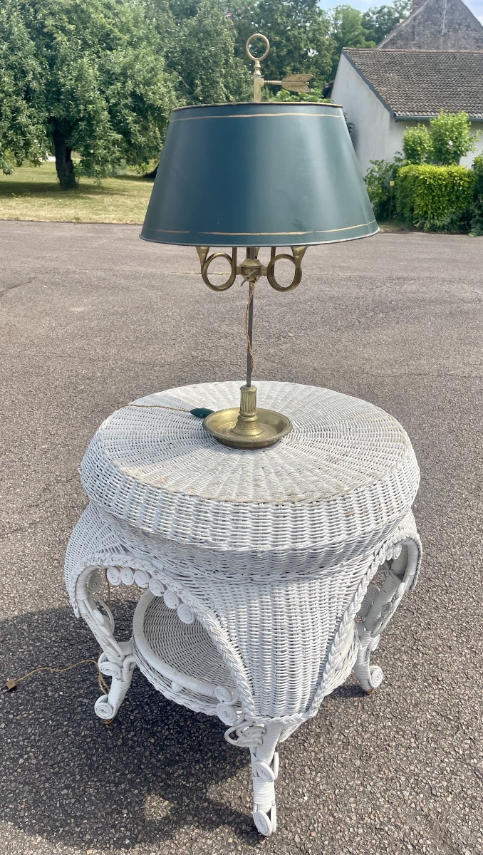 Empire-style Bronze Hot Water Bottle Lamp-photo-2
