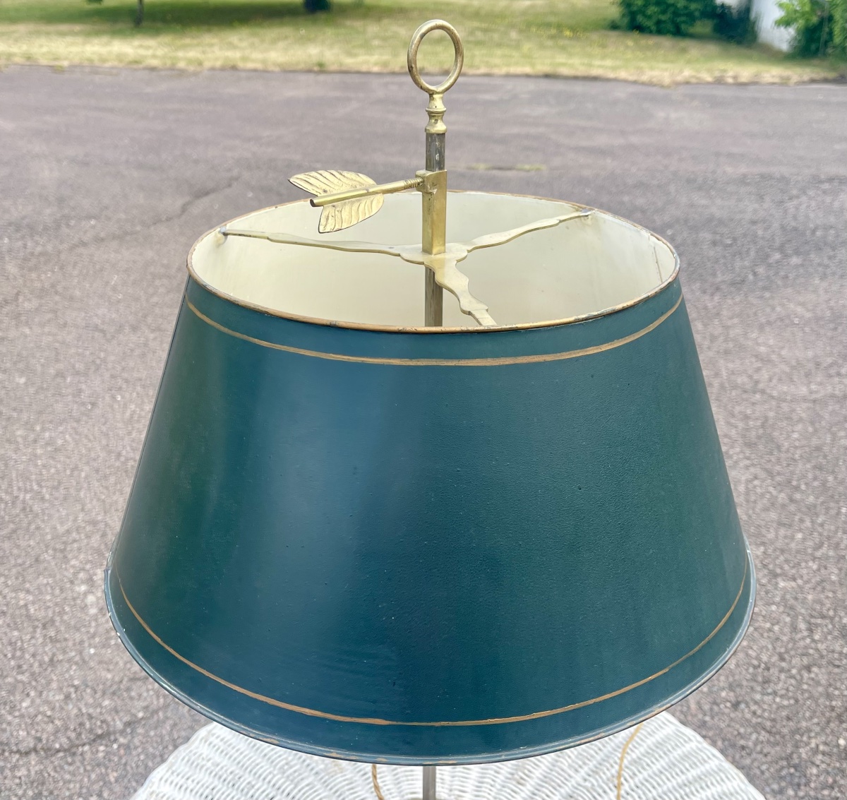 Empire-style Bronze Hot Water Bottle Lamp-photo-2