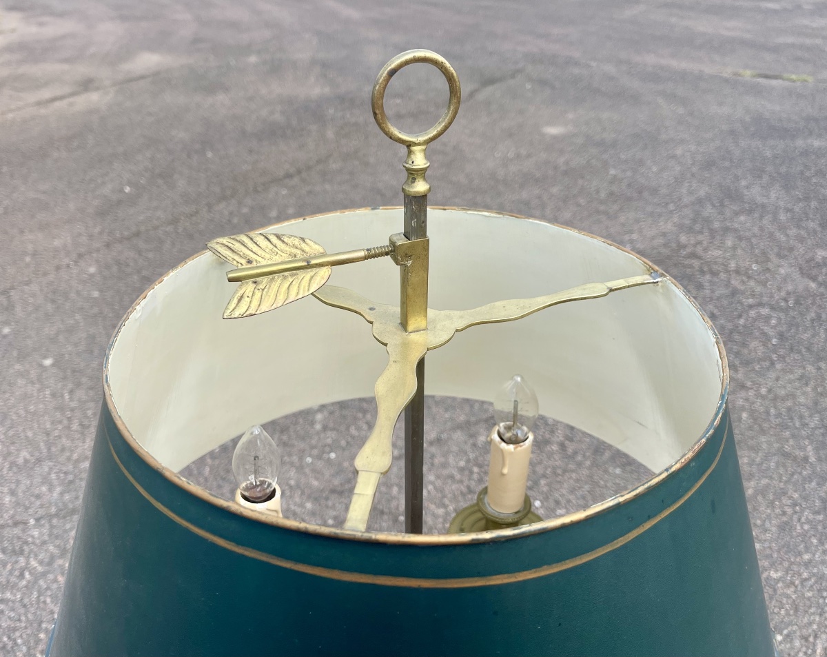 Empire-style Bronze Hot Water Bottle Lamp-photo-3