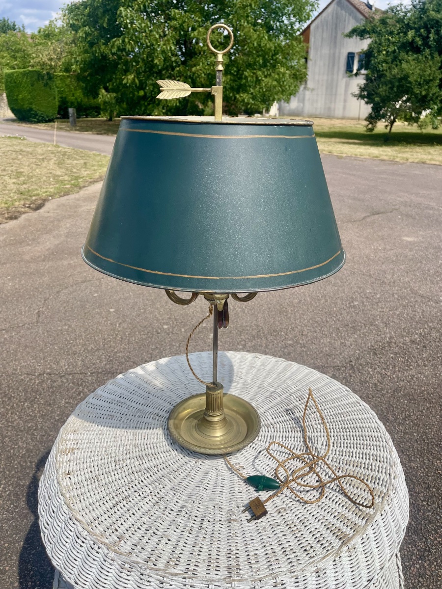 Empire-style Bronze Hot Water Bottle Lamp-photo-5