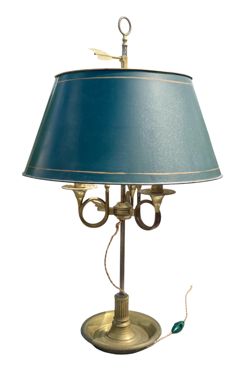 Empire-style Bronze Hot Water Bottle Lamp