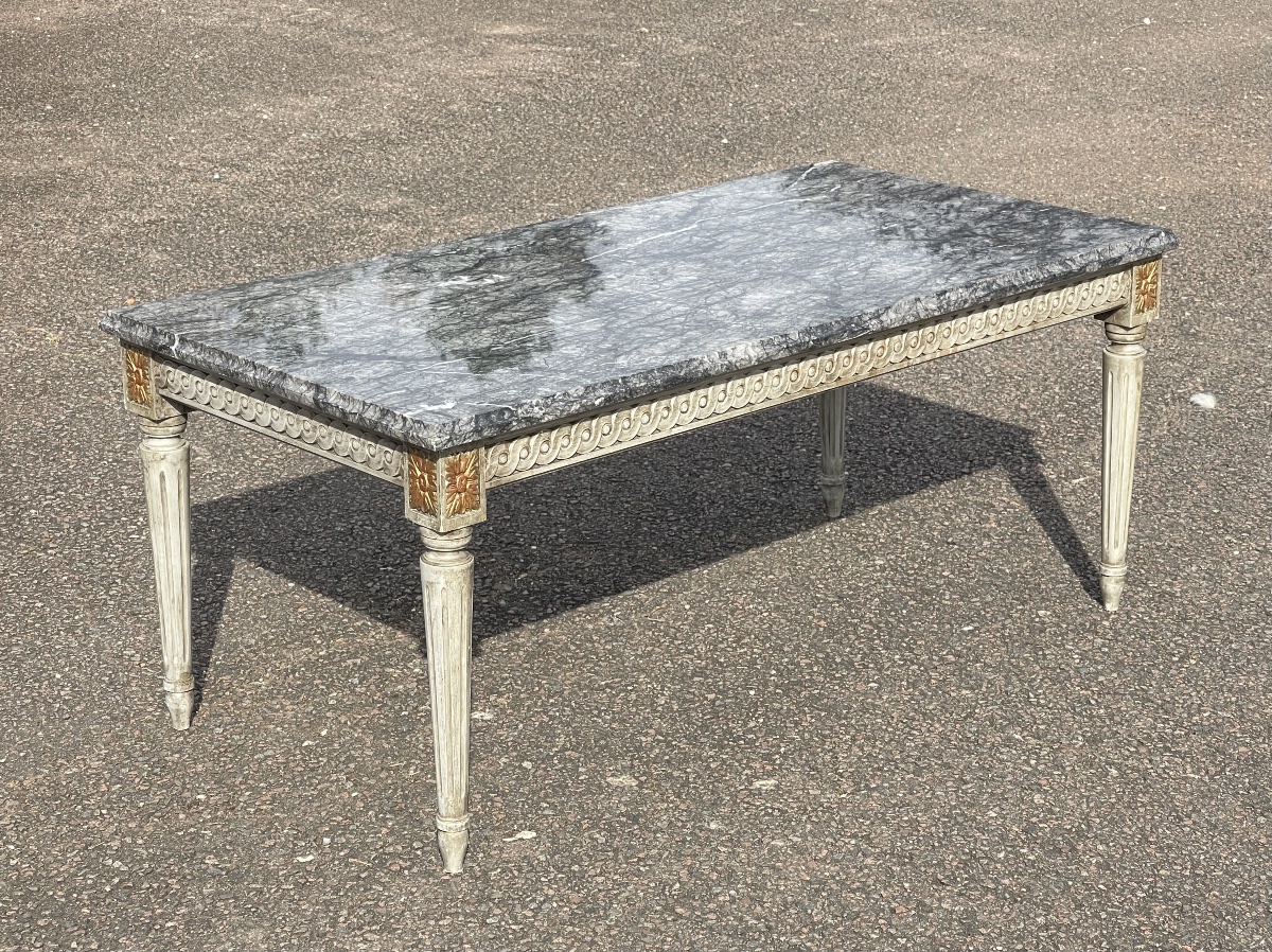 Table de Salon Style Louis XVI-photo-4