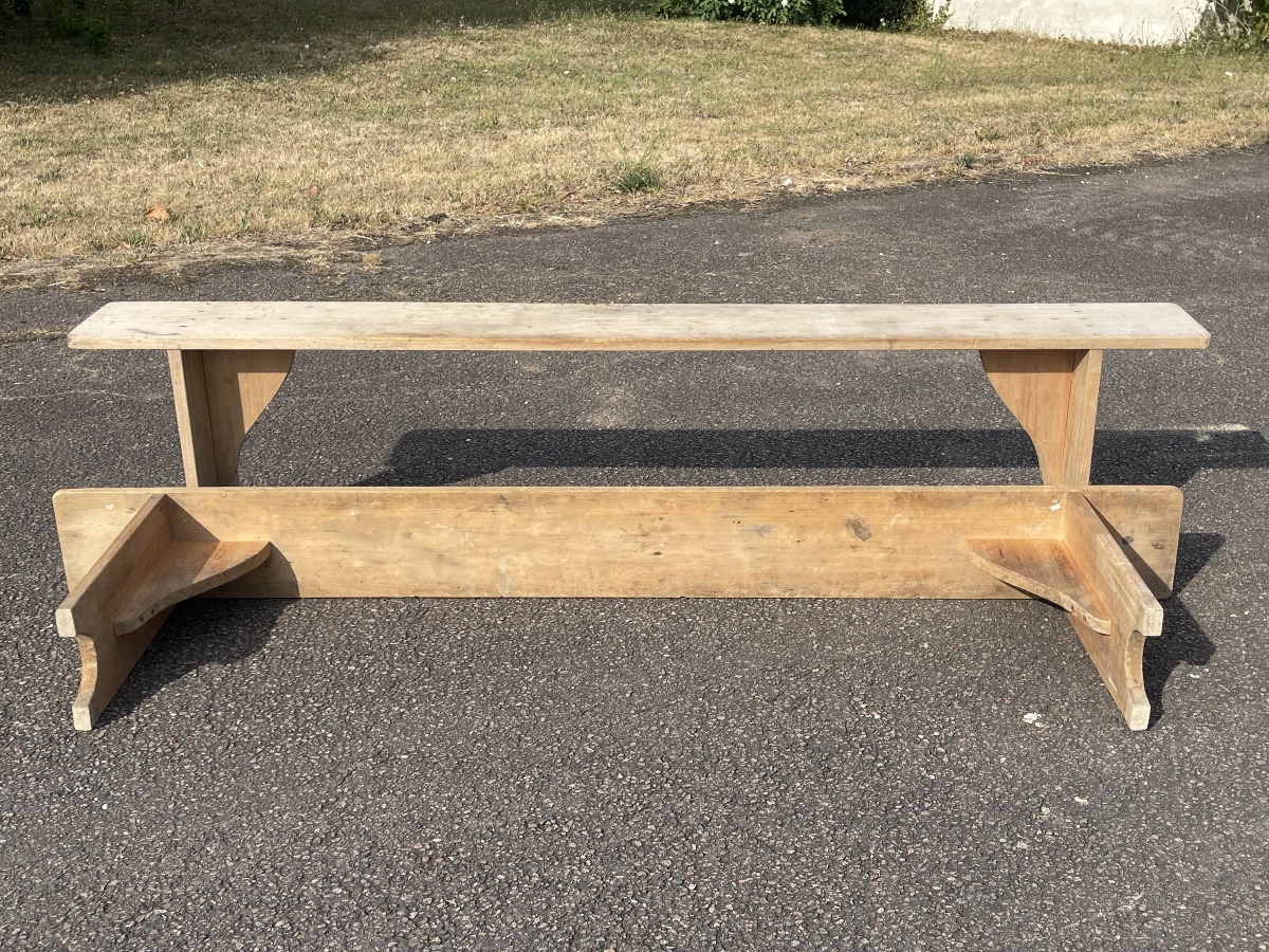 Paire de Bancs en Hêtre -photo-5