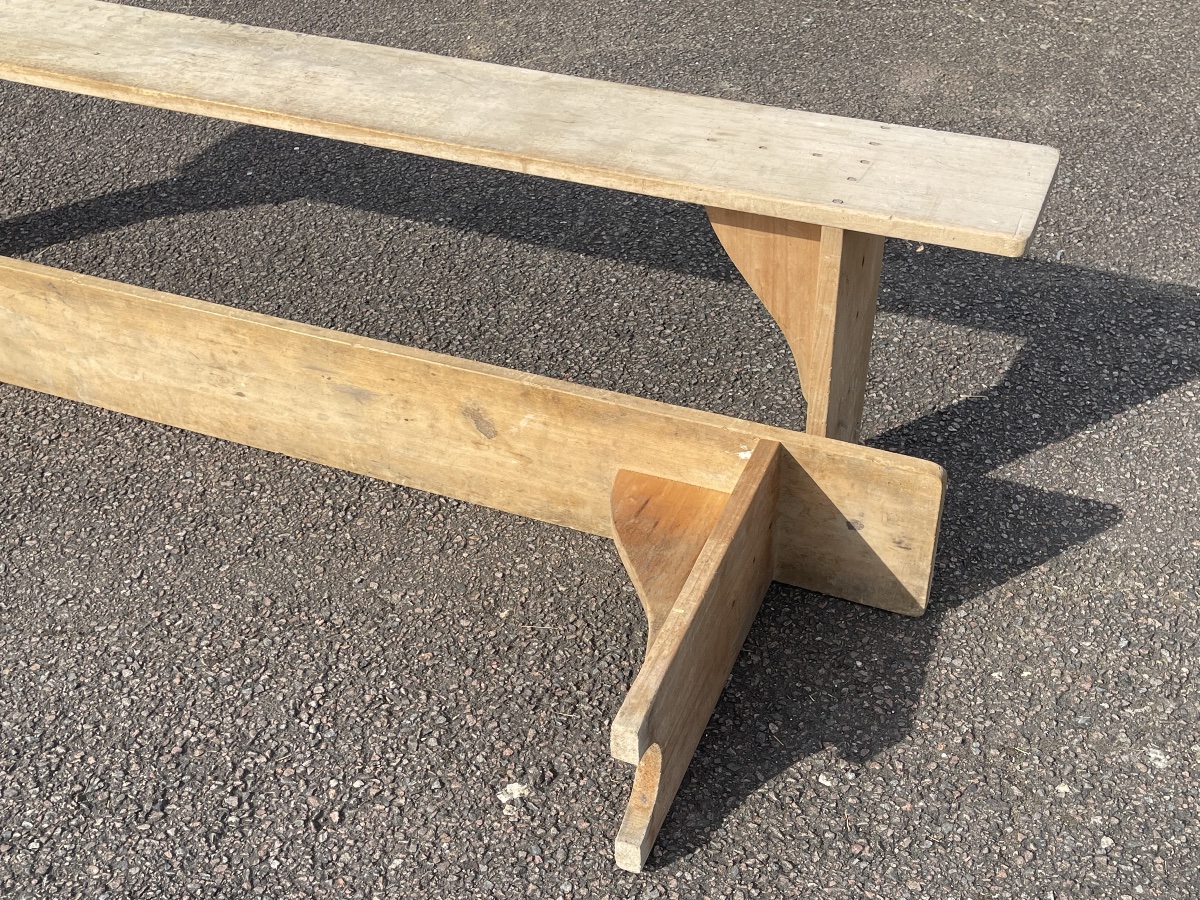 Paire de Bancs en Hêtre -photo-6