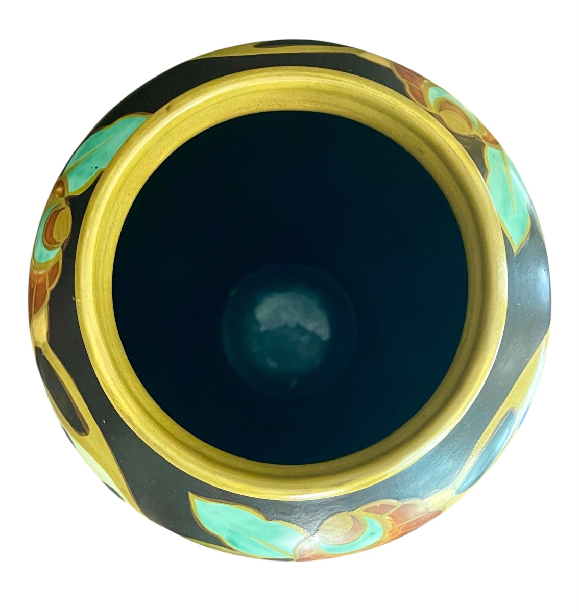 Charles Catteau - Boch Keramis Vase, Art Deco Style -photo-3