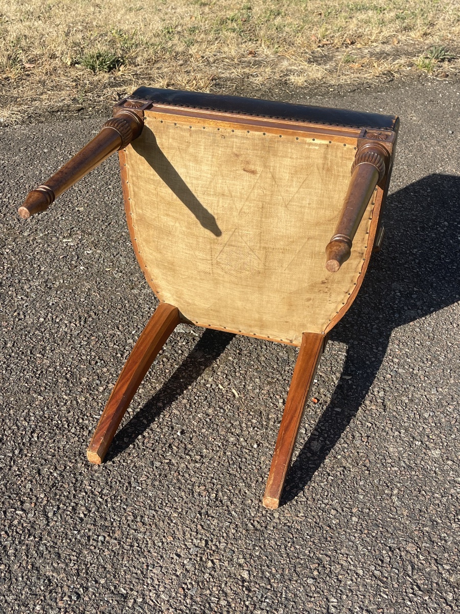 6 Mahogany Chairs -photo-5