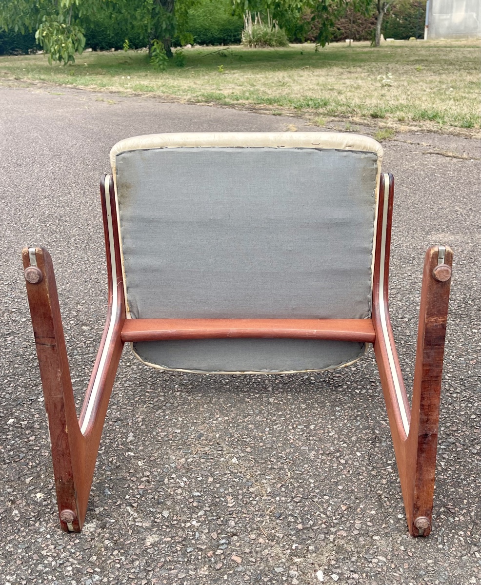 BAUMANN - Suite de 6 Chaises Kangourou-photo-8