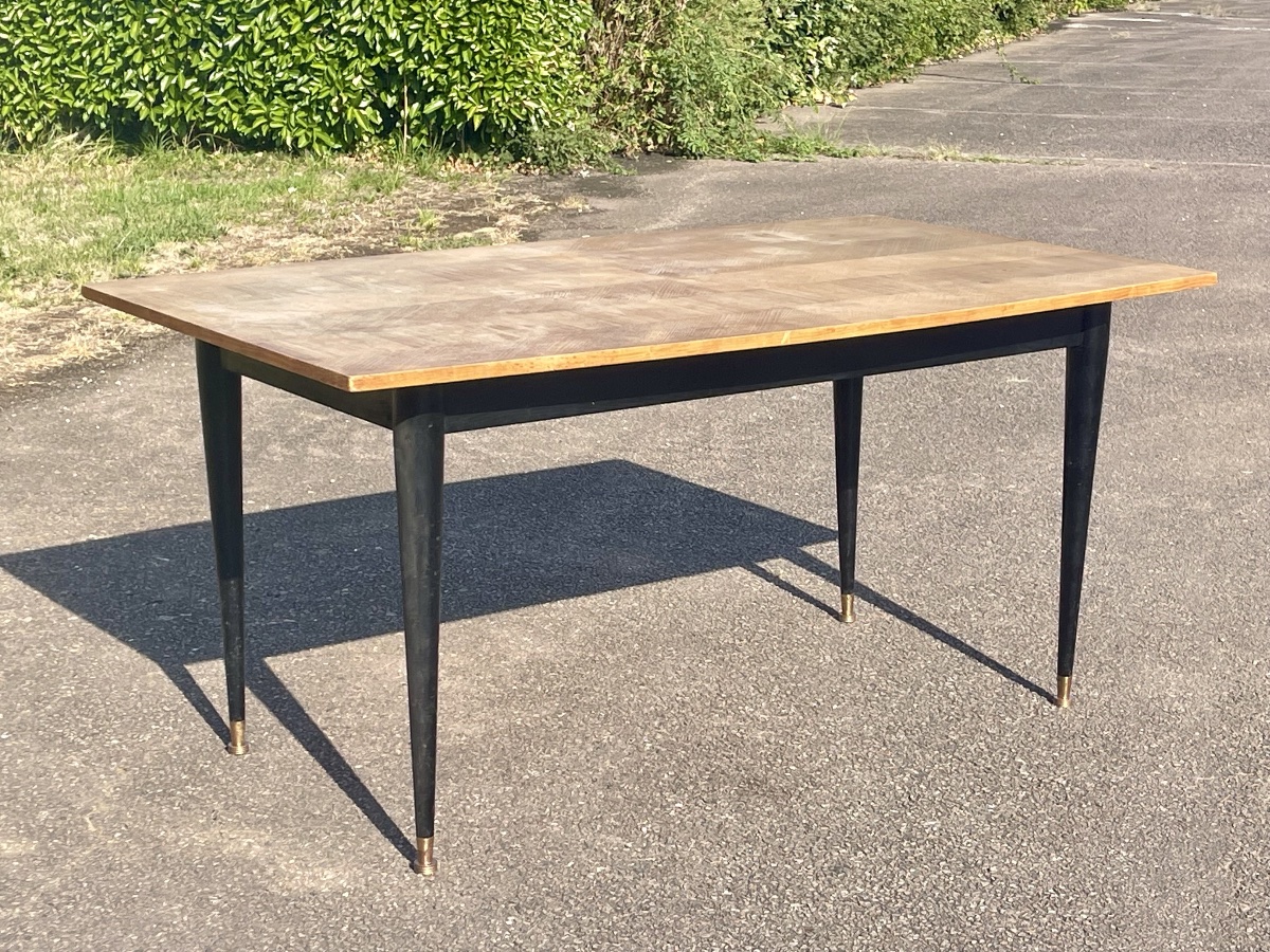 Vintage Dining Table Or Desk-photo-3
