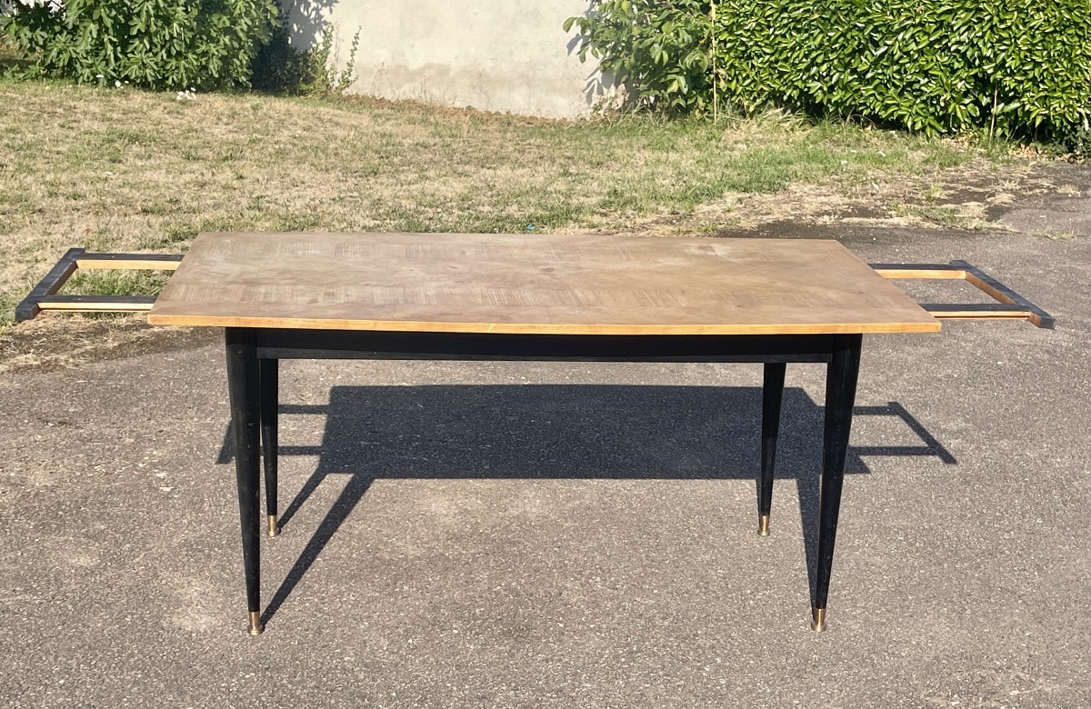 Vintage Dining Table Or Desk-photo-4