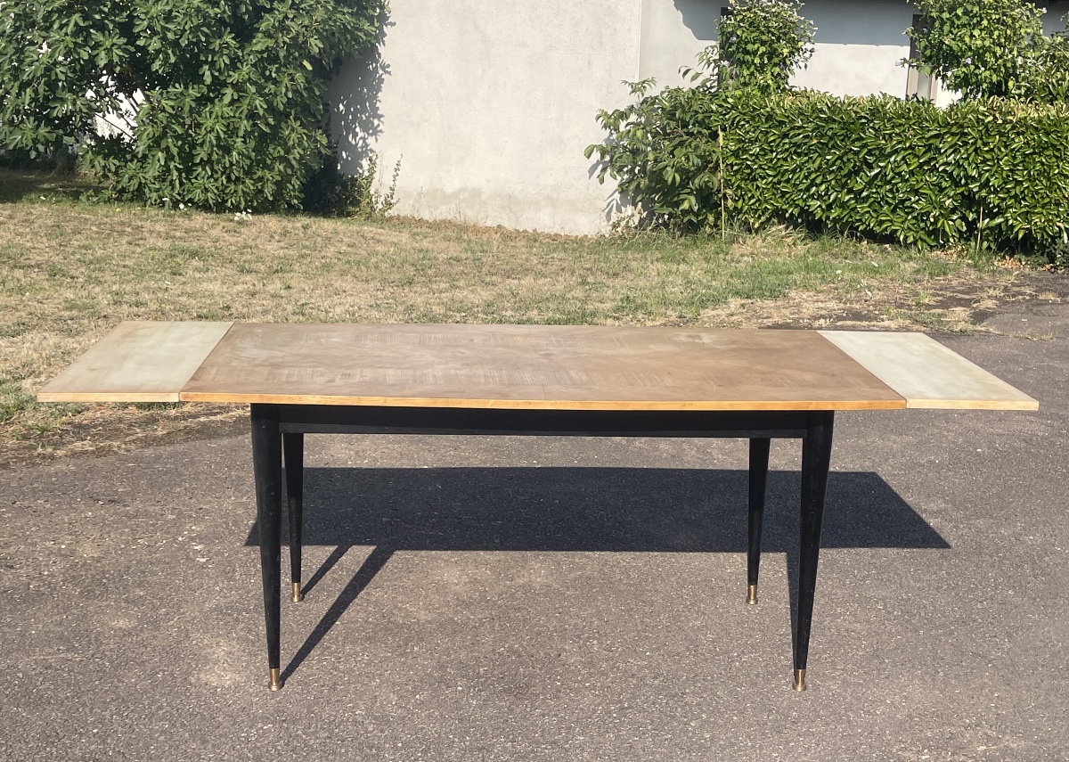Vintage Dining Table Or Desk-photo-5