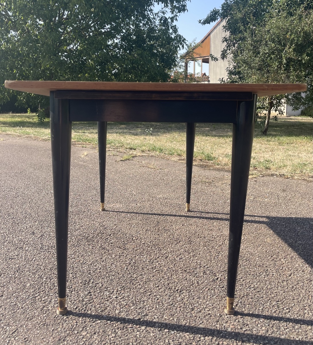Vintage Dining Table Or Desk-photo-7