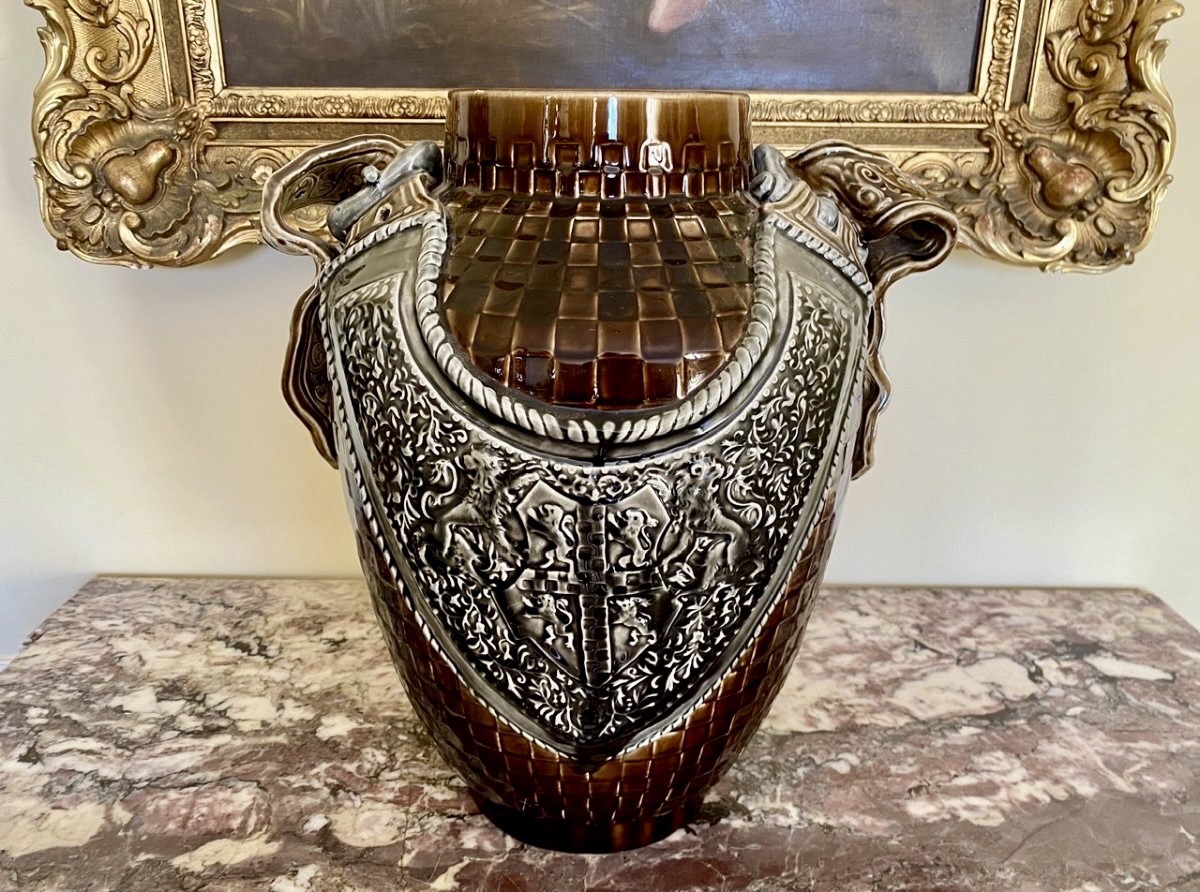 Hb & Cie Choisy Le Roi - Impressive Earthenware Vase-photo-4