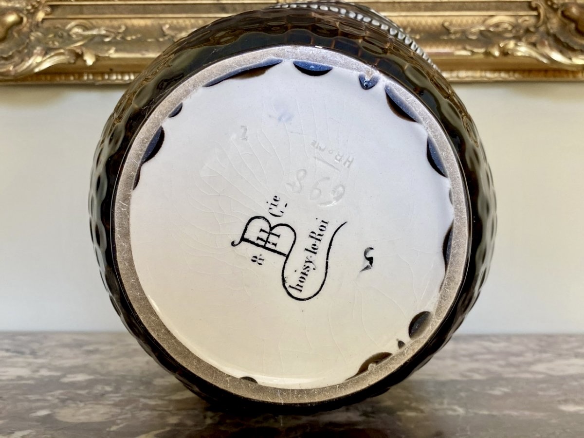 Hb & Cie Choisy Le Roi - Impressive Earthenware Vase-photo-7