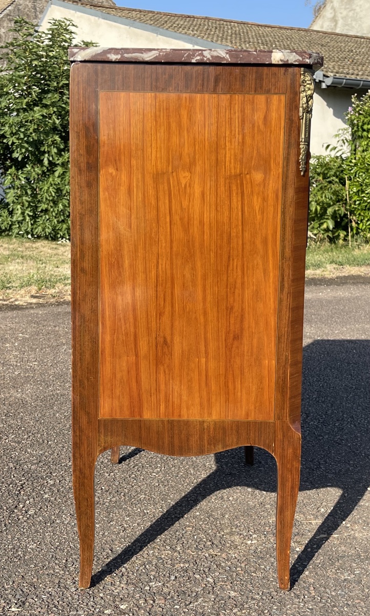 Petite Commode en Marqueterie-photo-6