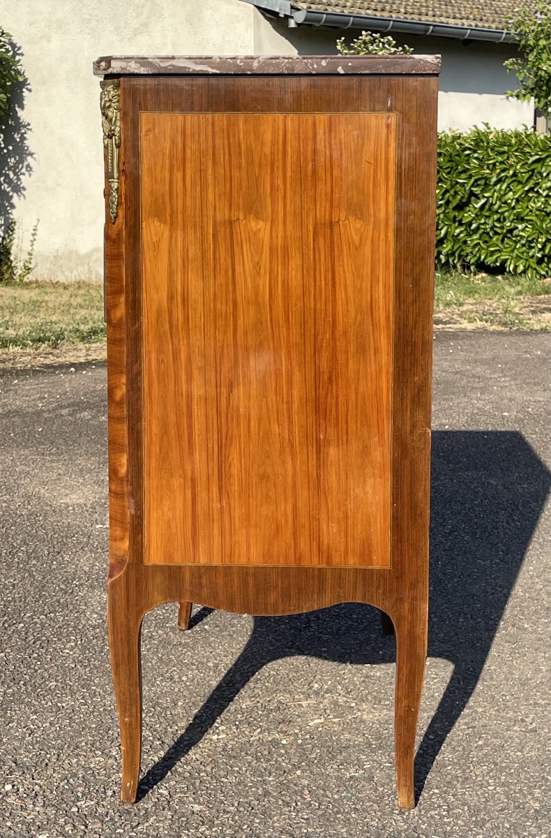 Petite Commode en Marqueterie-photo-8