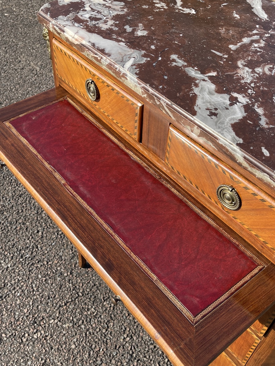 Petite Commode en Marqueterie-photo-5